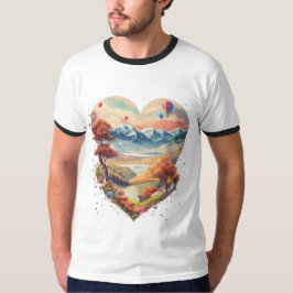 Hart van de berg T-Shirt - Liefde ontmoet Adventus