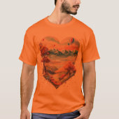 Hart van de berg T-Shirt - Liefde ontmoet Adventus (Voorkant)