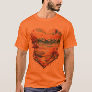 Hart van de berg T-Shirt - Liefde ontmoet Adventus