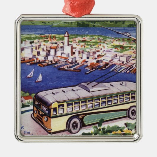 Hart van de Evergreen Playground Metalen Ornament (Voorkant)