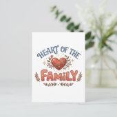 Hart van de Familie Bloemhart Briefkaart (Staand voorkant)