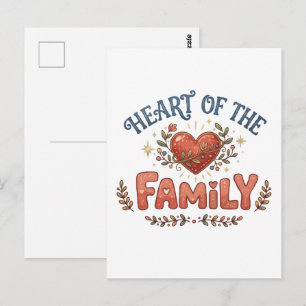 Hart van de Familie Bloemhart Briefkaart