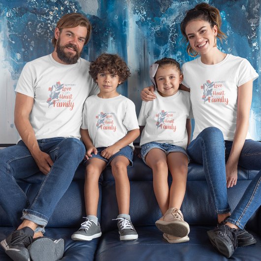 Hart van de familie t-shirt