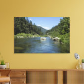 Hart van de Feather River Triptiek Wall Art Canvas Afdruk (Insitu (Woonkamer))