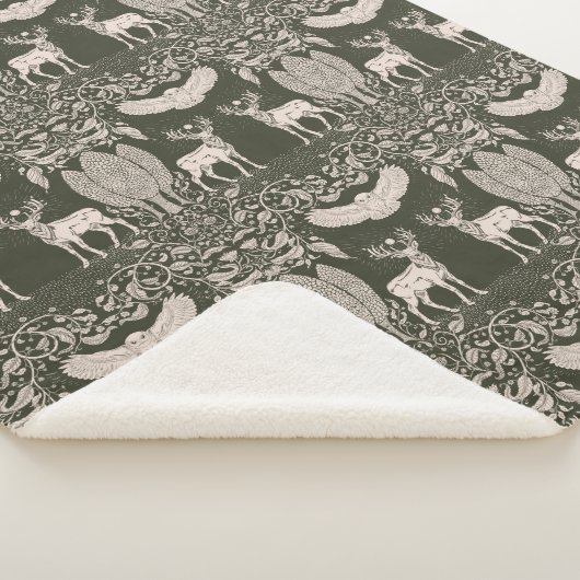 Hart van de Forest Sherpa Blanket Deken (3/4)