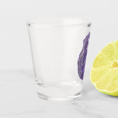 Hart van de geliefden shot glas (Links)