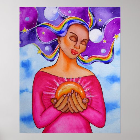 Hart van de genezing poster (Voorkant)