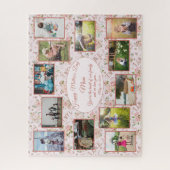 Hart van de gezinsleden Moederdag Legpuzzel (Verticaal)