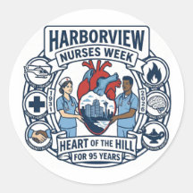 Hart van de Heuvel Sticker (Ontwerp A)