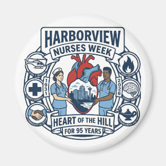 Hart van de Hill Magnet (ontwerp A)