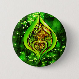 Hart van de Jungle Knop Ronde Button 5,7 Cm