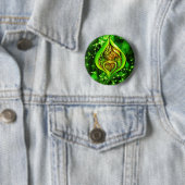 Hart van de Jungle Knop Ronde Button 5,7 Cm (In situ)