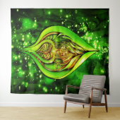 Hart van de Jungle Wandtapijt Wandkleed (In Situ (horizontaal))
