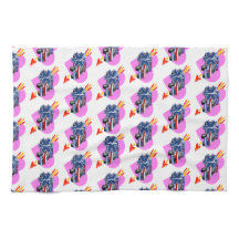 Hart van de    keukenhanddoek voor noodhulp van he