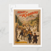 Hart van de Klondike - Over de kinderpas Briefkaart (Voorkant / Achterkant)