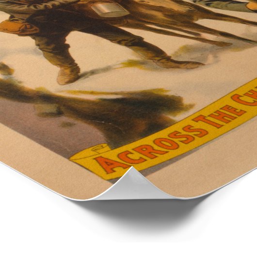 Hart van de Klondike - Over de kinderpas Poster (Hoek)