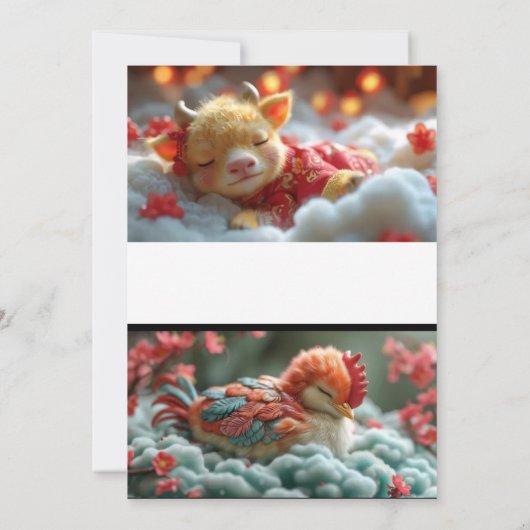 Hart van de Kust: Glitterende Strandbruiloft Kaart (Achterkant)