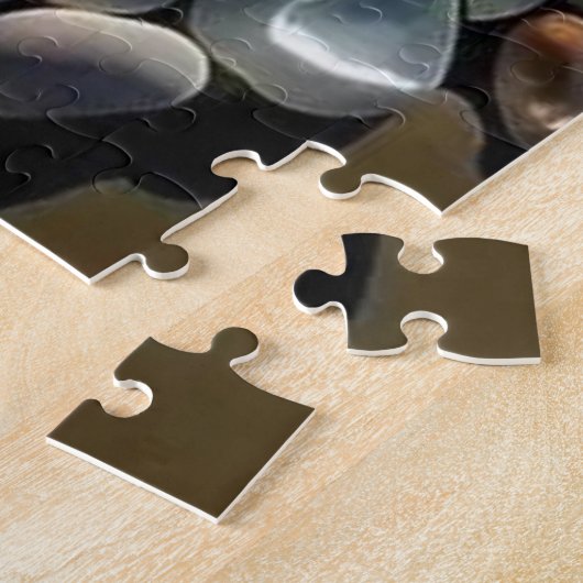 Hart van de Kust: Zeeen glazen puzzel Legpuzzel (Zijkant)