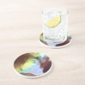 Hart van de Lagoon Nebula Zandsteen Onderzetter (Zijkant)