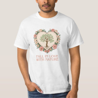 Hart van de liefde van Natuur T-shirt