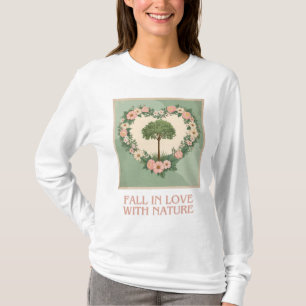 Hart van de liefde van Natuur T-shirt
