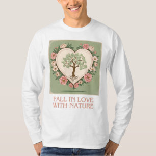 Hart van de liefde van Natuur T-shirt