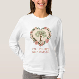 Hart van de liefde van Natuur T-shirt