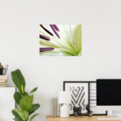Hart van de Lily Fine Art Floral-fotografie Poster (Thuiskantoor)