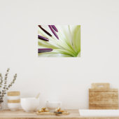 Hart van de Lily Fine Art Floral-fotografie Poster (Keuken)
