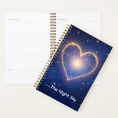 Hart van de Nachtelijke Hemel Planner (Display)