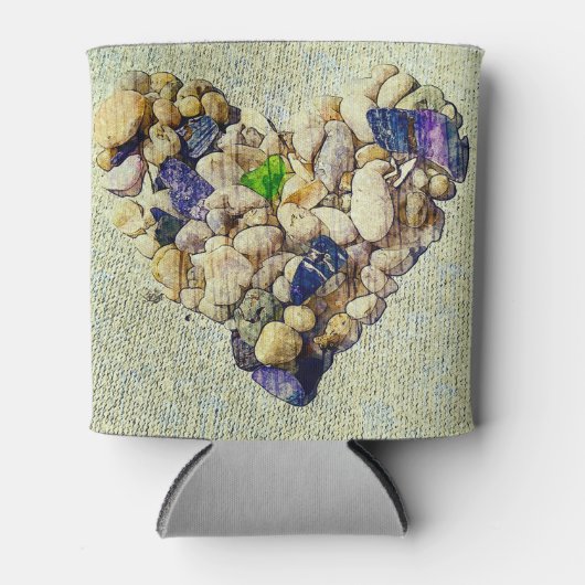 hart van de natuur blikjeskoeler (Voorkant)