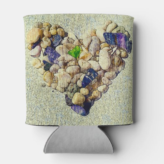 hart van de natuur blikjeskoeler (Achterkant)