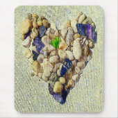 hart van de natuur muismat (Voorkant)