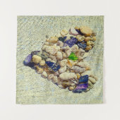 hart van de natuur wandkleed (Voorkant (horizontaal))