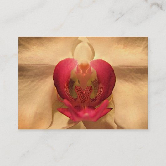 Hart van de Orchid ATC Visitekaartje (Voorkant)