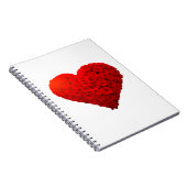 HART VAN DE ROZEN NOTITIEBOEK (Rechterzijde)
