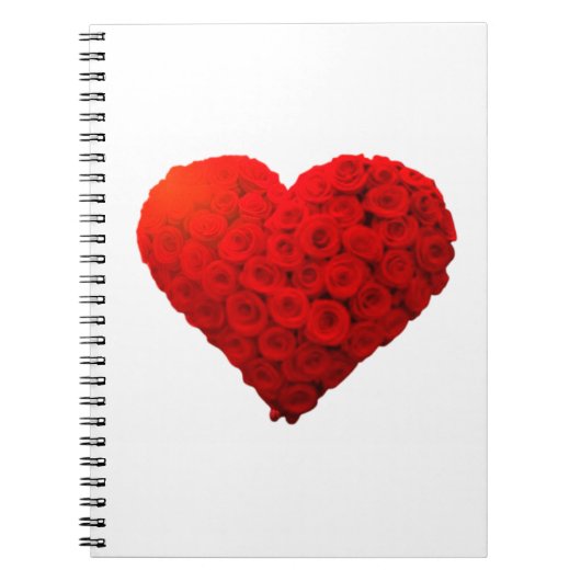 HART VAN DE ROZEN NOTITIEBOEK (Voorkant)