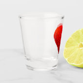 HART VAN DE ROZEN SHOT GLAS (Links)