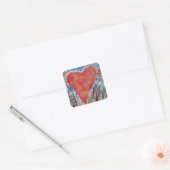 Hart van de Sticker van de planeet (Envelop)