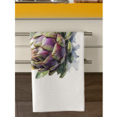 Hart van de tuin: artisjok in Waterverf Theedoek