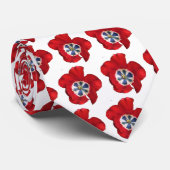Hart van de Tulp Stropdas (Opgerold)