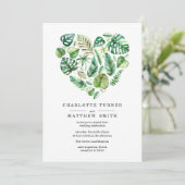 Hart van de uitnodiging tot het uitzenden van Trop (Staand voorkant)