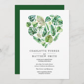 Hart van de uitnodiging tot het uitzenden van Trop (Voorkant / Achterkant)