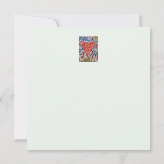 Hart van de vlakke Kaart (Achterkant)