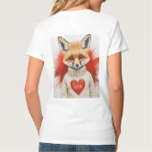 Hart van de Vos T-shirt (Achterkant)