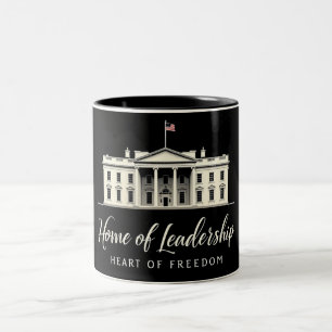 Hart van de Vrijheid Tweekleurige Koffiemok