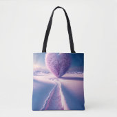 Hart van de winter tote bag (Voorkant)