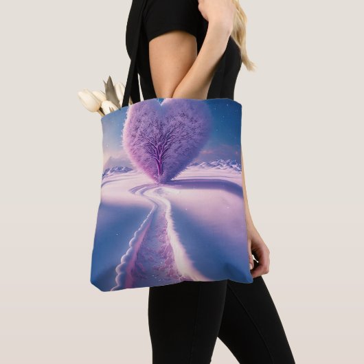 Hart van de winter tote bag (Dichtbij)