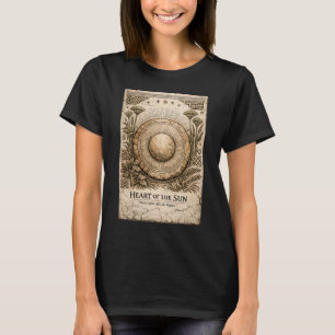 Hart van de Zon   Zonne Schijf   Oud Afrika  T-shirt