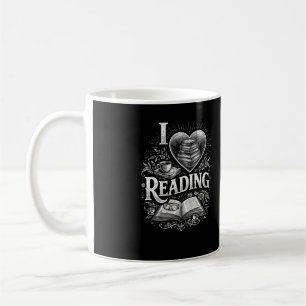 Hart van een Boekenliefhebber Koffiemok